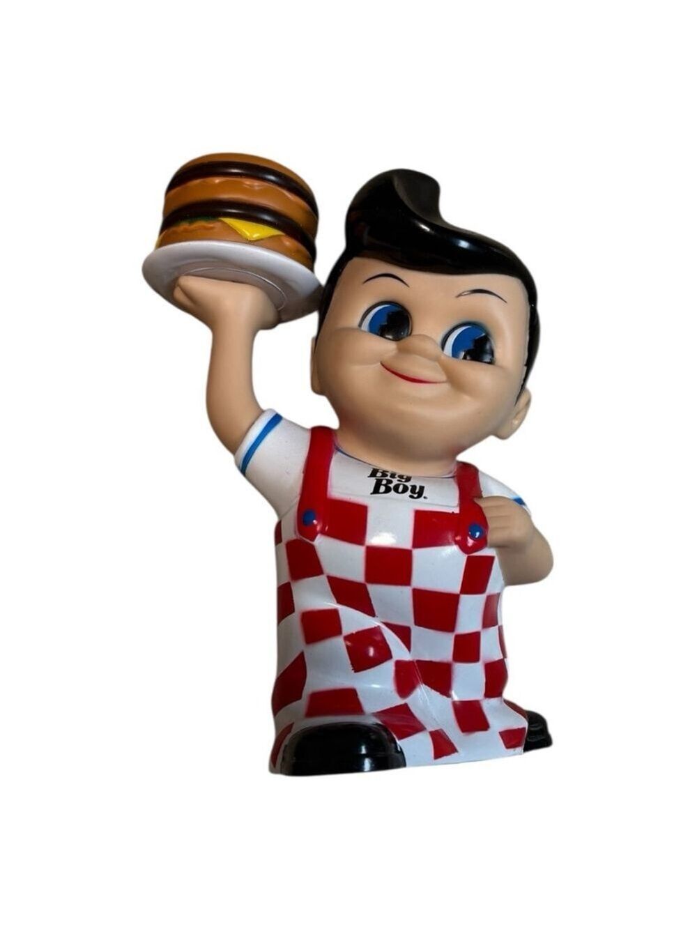 Big Boy Decor Statue Bank One Size (8” tall) Red White
